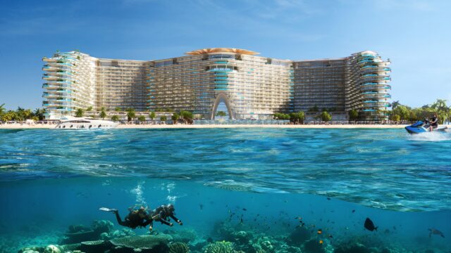 Luxury lodging and underwater exploration